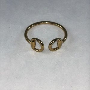 Gold C. WONDER Horsebit Bracelet